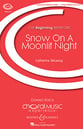 Snow On a Moonlit Night SA choral sheet music cover